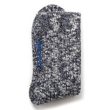 Cotton Slub Mens Socks | Blue/White