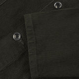 3001 Cord Button Overshirt | Seaweed