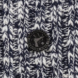 Cotton Slub Mens Socks | Blue/White