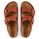 Arizona Embossed | Ginger Brown Horween Leather