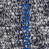 Cotton Slub Mens Socks | Blue/White