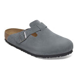Boston Soft Footbed | Basalt Grey Suede
