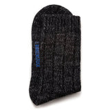 Cotton Twist Womens Socks | Black