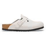 Boston Corduroy | Antique White Embossed Suede