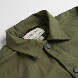 6001 Lightweight Buttoned Overshirt | Olive