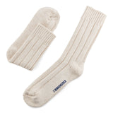 Cotton Twist Men Socks | Off White