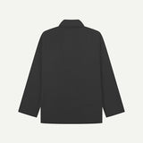 3001 Drill Buttoned Overshirt | Charcoal