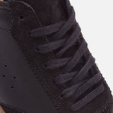 Tsuga Sneaker | Coal Leather + Suede