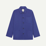3001 Drill Buttoned Overshirt | Ultra Blue