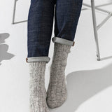 Cotton Twist Womens Socks | Light Grey