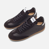 Tsuga Sneaker | Coal Leather + Suede
