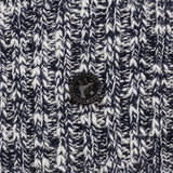 Cotton Slub Womens Socks | Blue/White