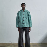 3001 Button Overshirt | Eucalyptus