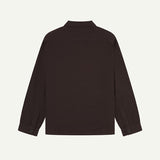 3024 Drill Overshirt w/ Layered Pockets | Dark Plum