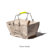 Accordion Market Basket | Yellow Handle