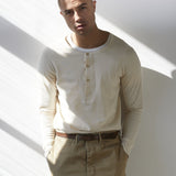 206.02 | Mens Classic Fit LS Henley | Nature