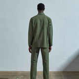 3001 Button Overshirt | Coriander