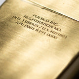 Brass Playing Card Case