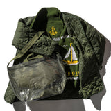 Covered Parachute Shoulder Bag | Olive