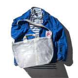 Covered Parachute Shoulder Bag | White