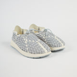 Latigo - Polyester Vegan Leather | Grey / Off-White