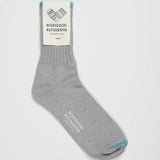 Boston Silk/Cotton Socks | Light Grey