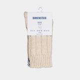 Cotton Twist Womens Socks | Off White