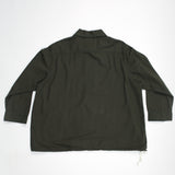 3013 Button Coach Jacket | Vine Green