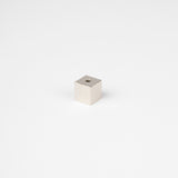 Incense Holder Cube | Silver