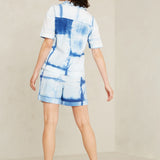 Marisol Shorts | Shibori Natural Indigo