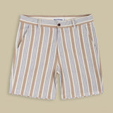 Cronus Shorts | Ecru Hemp Stripe
