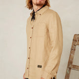 Enda Pocket Shirt | Beige