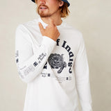 Conri L/S T-Shirt | White Shishi