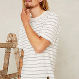 Sargon T-Shirt | Non-Dyed Stripe