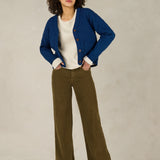 Jane Corduroy Jeans | Moss Green