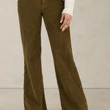 Jane Corduroy Jeans | Moss Green