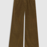 Jane Corduroy Jeans | Moss Green