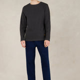 Martin Pants | Indigo Herringbone