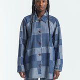 Seimei Jacket | Jacquard Denim