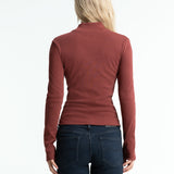 Jacobina Long Sleeve T-Shirt | Madder Brown