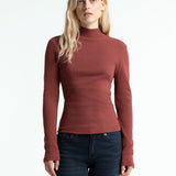 Jacobina Long Sleeve T-Shirt | Madder Brown