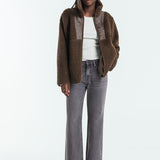 Totoku Jacket | Chocolate Brown Sherpa