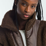 Totoku Jacket | Chocolate Brown Sherpa