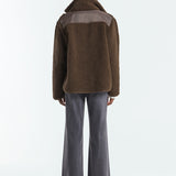 Totoku Jacket | Chocolate Brown Sherpa