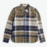 Donovan Overshirt | Burnt Olive Check