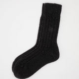 Schafwolle Socke | Black
