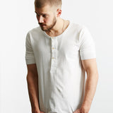 207.01 | Mens Classic Fit Henley | White