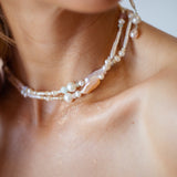Candy Pearl & Multistone Necklace