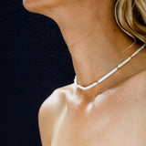 Luxe Biwa & Keshi Pearl Necklace