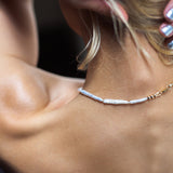 Luxe Biwa & Keshi Pearl Necklace
